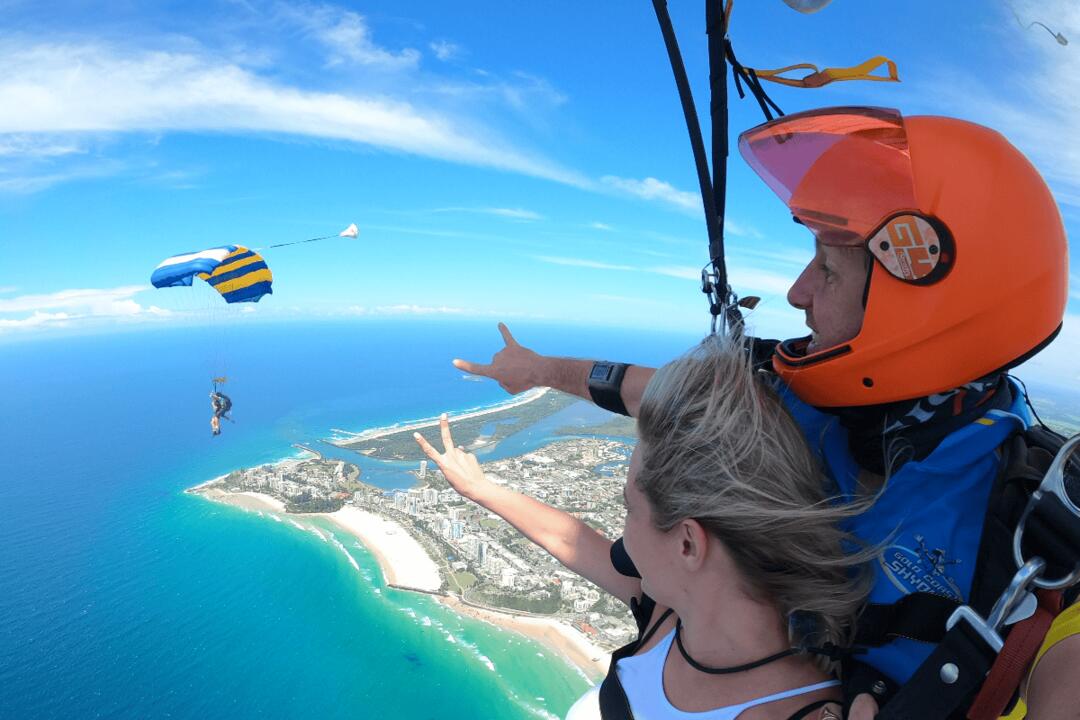 Gold Coast Skydive from 12000 ft Coolangatta QLD
