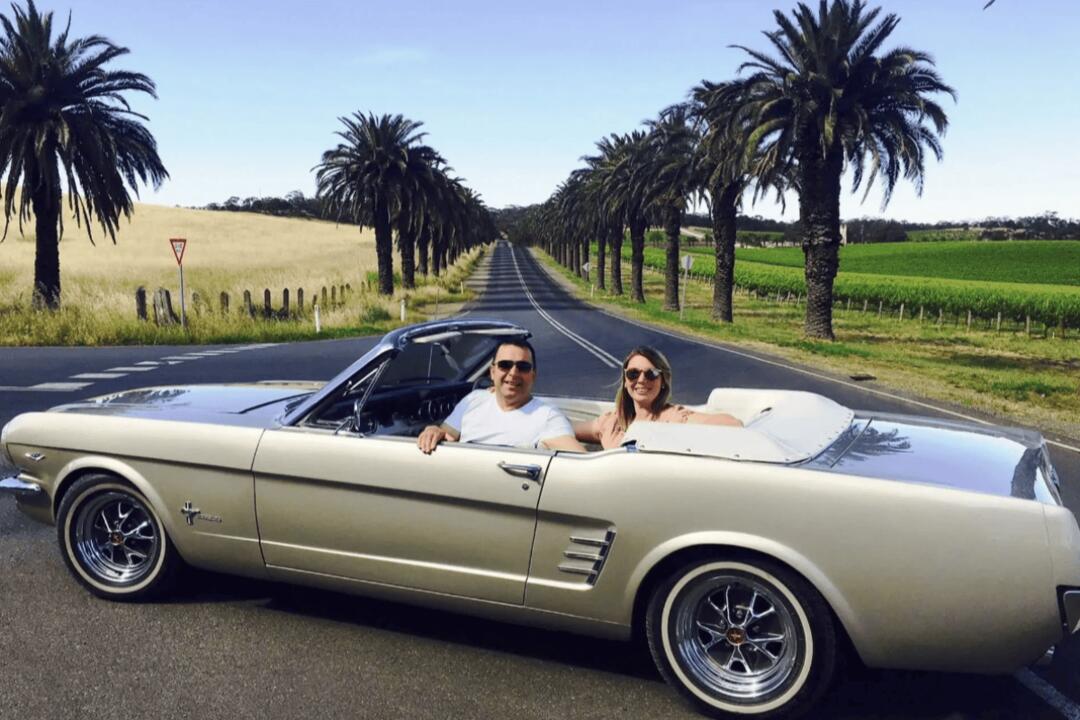 Barossa Personalised Tour in a Mustang for Two Nuriootpa SA