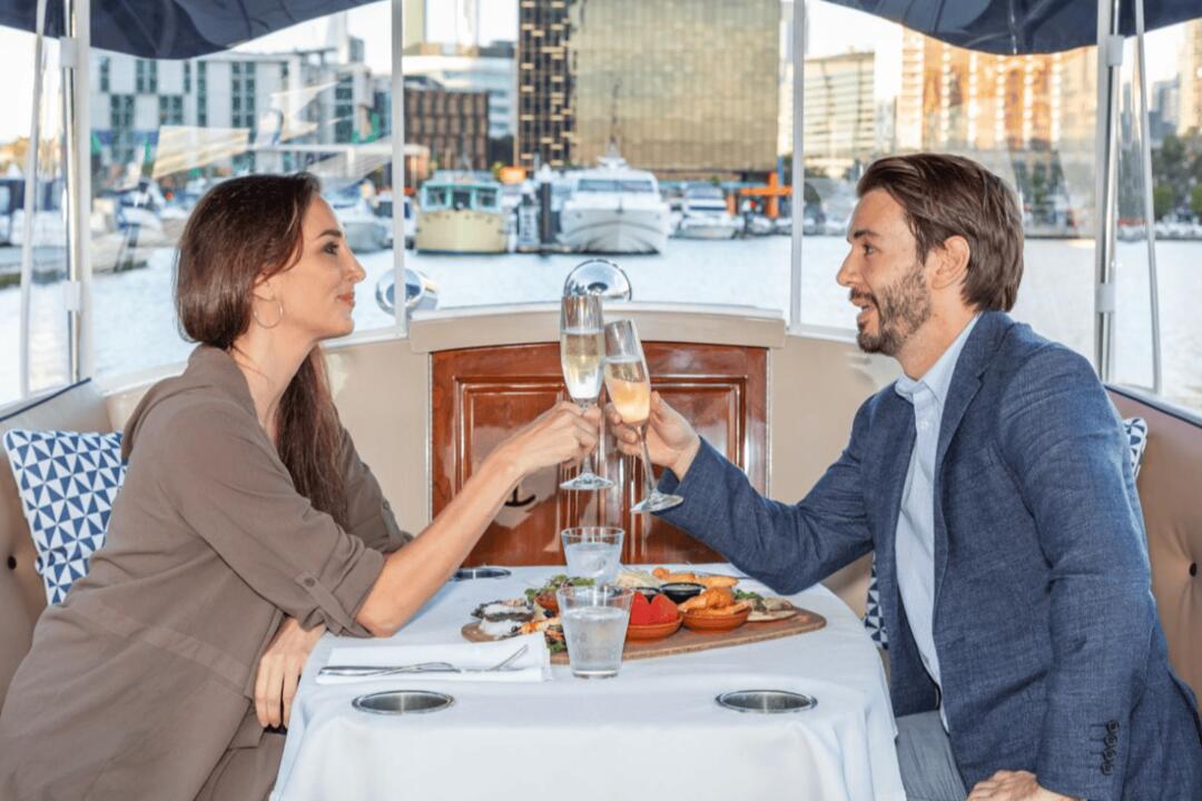 Progressive Lunch Boat Cruise for Two Melbourne VIC