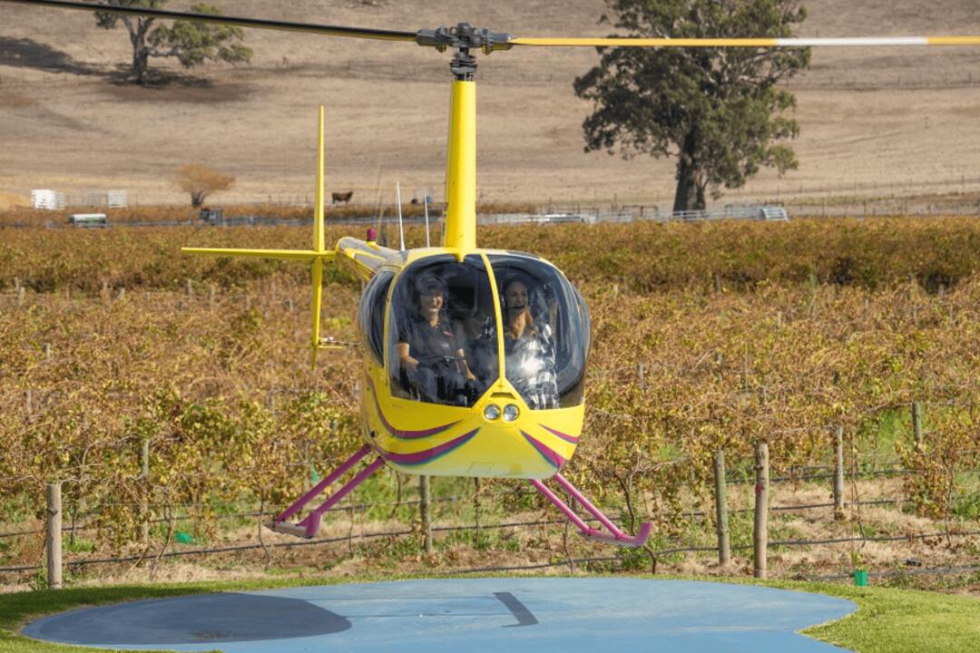 Helicopter Flight over the Barossa for 2 Lyndoch SA
