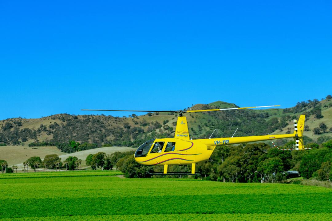 Helicopter Flight of the Barossa, 15 Minutes Lyndoch SA