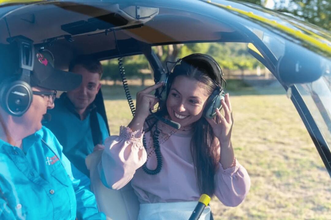 Heli Flight and Kies Vineyard Experience Lyndoch SA