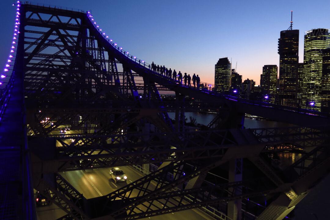 Climb the Story Bridge at Night Brisbane QLD