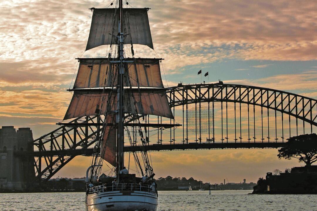 Tall Ship Twilight Dinner Cruise for Two Sydney NSW