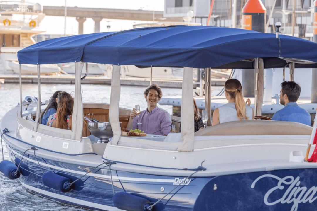 Sail in a Luxury Electric Boat with Friends Melbourne VIC