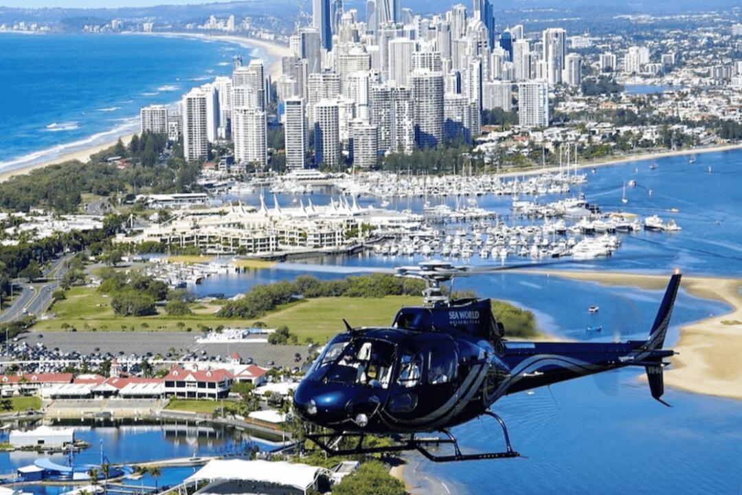 Helicopter Flight, 60km Flight Main Beach QLD