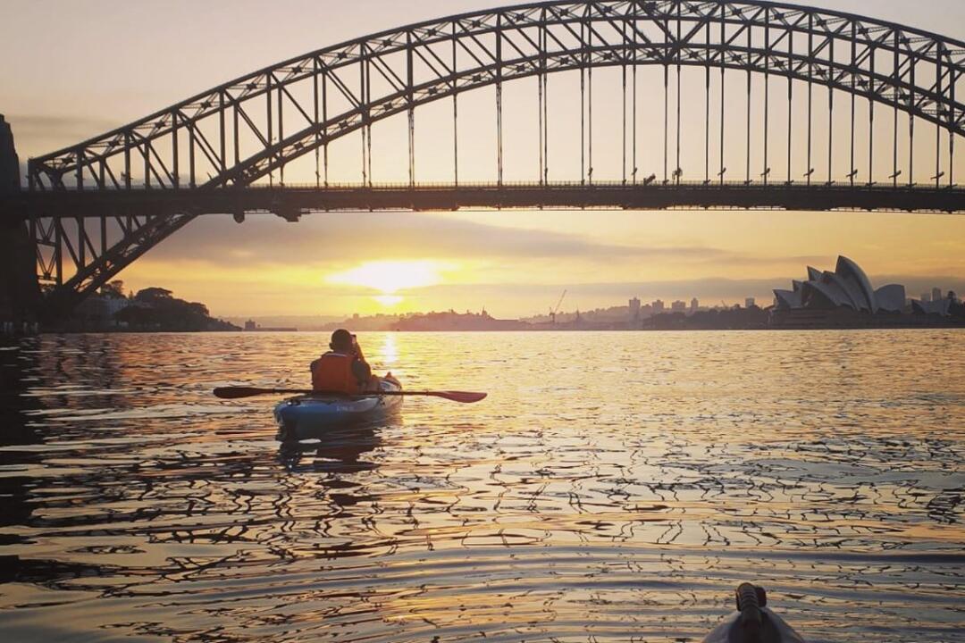 Sydney Sunrise Kayaking, Double Kayak for Two Sydney NSW