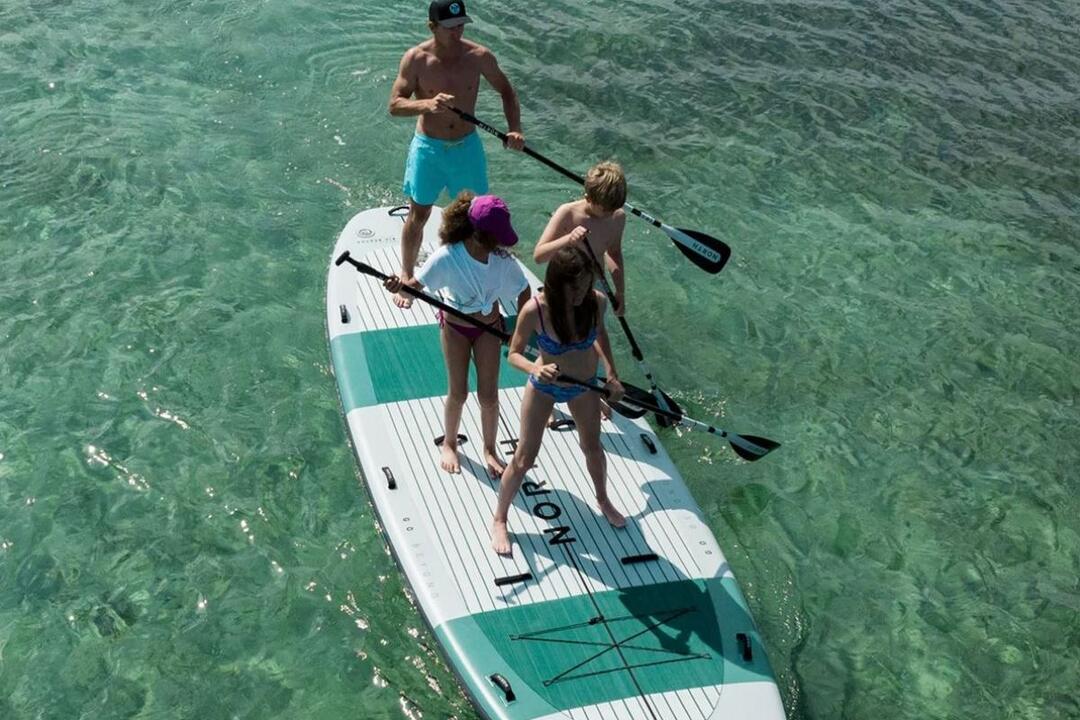 Group Paddleboarding Adventure on a Mega SUP St Kilda VIC