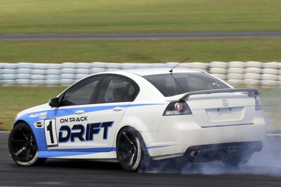 Two Hot Laps in a High Speed V8 Drift Car Ipswich QLD