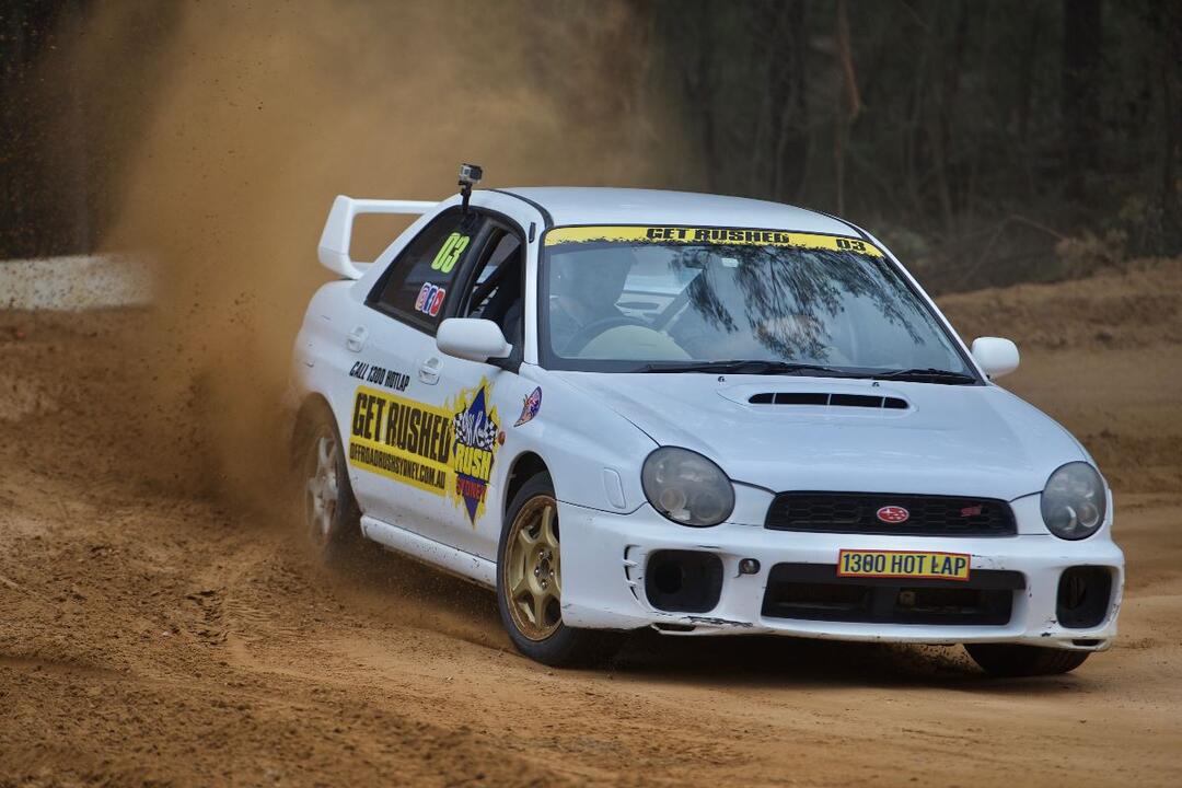 Rally Drive for 8 Laps plus Ride for 1 Hot Lap Avalon VIC
