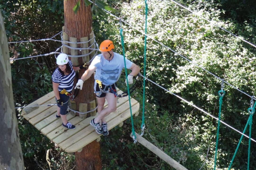 Teen Treetops Ropes Course Nowra NSW