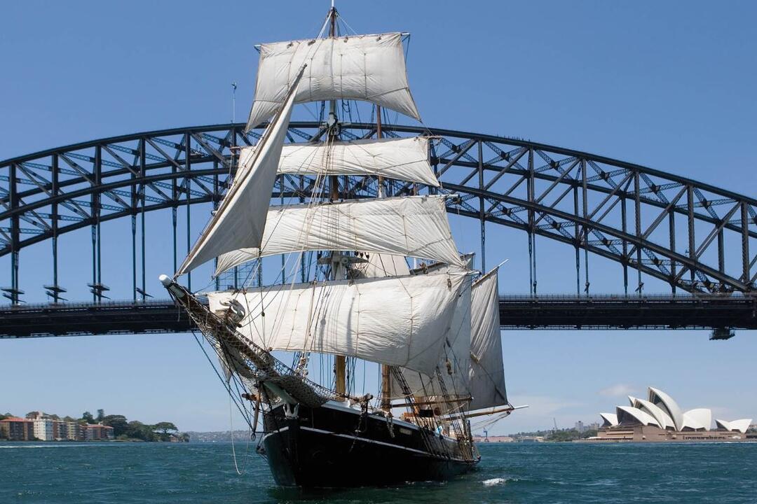 Tall Ship Wine and Canapes Cruise for Two Sydney NSW