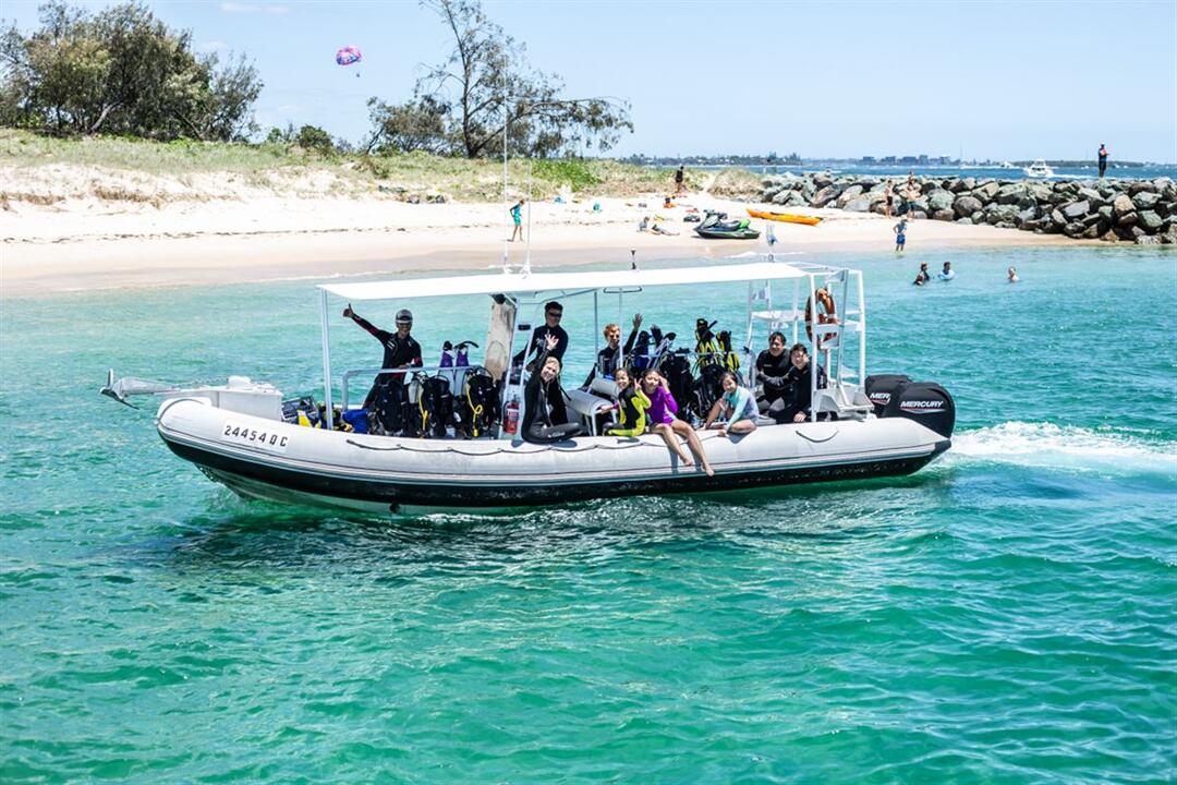 Snorkel at Wave Break Island Gold Coast QLD