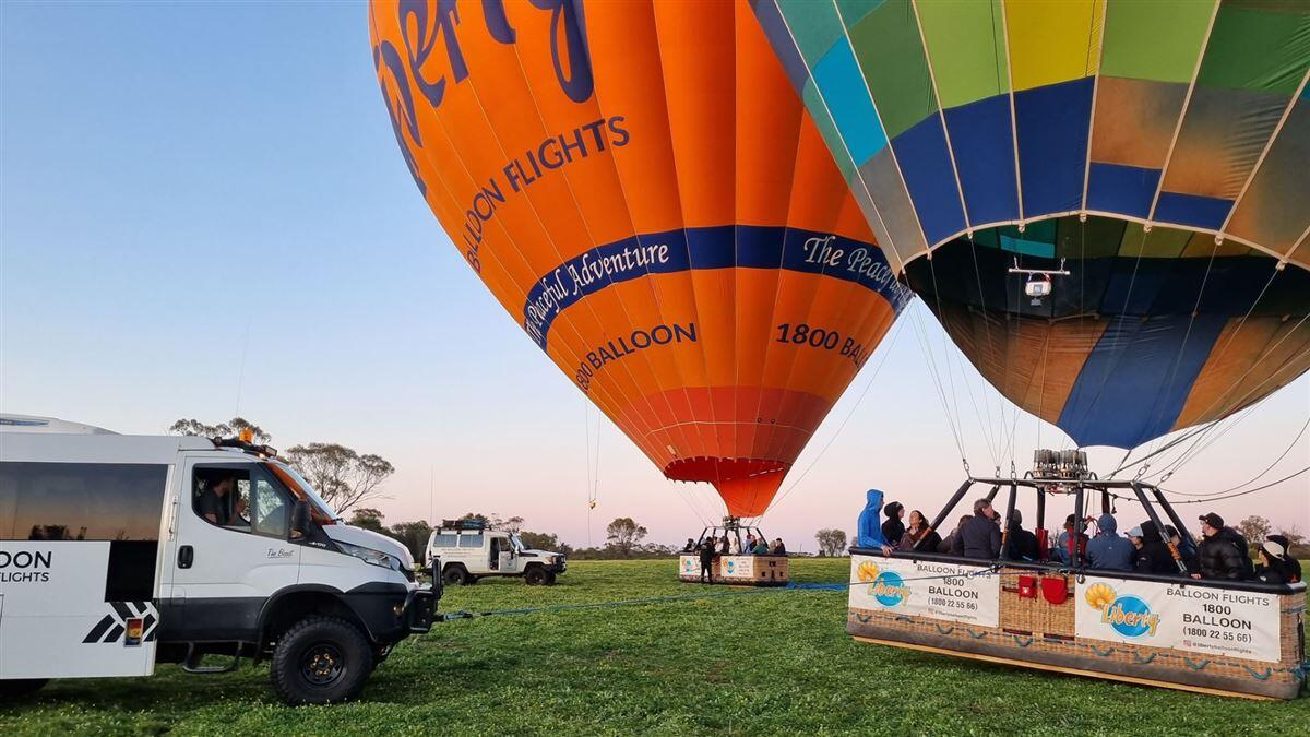 Avon Valley Sunrise Balloon Flight with Breakfast Northam WA