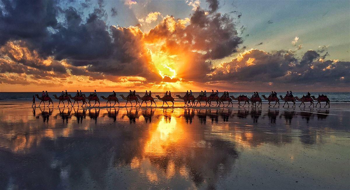 Cable Beach Sunset Camel Ride Cable Beach WA
