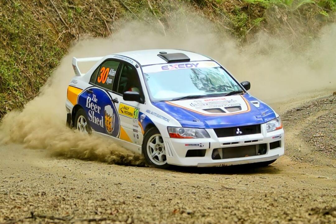 Rally Car, Two Car Blast, 17 Laps Colo Heights NSW