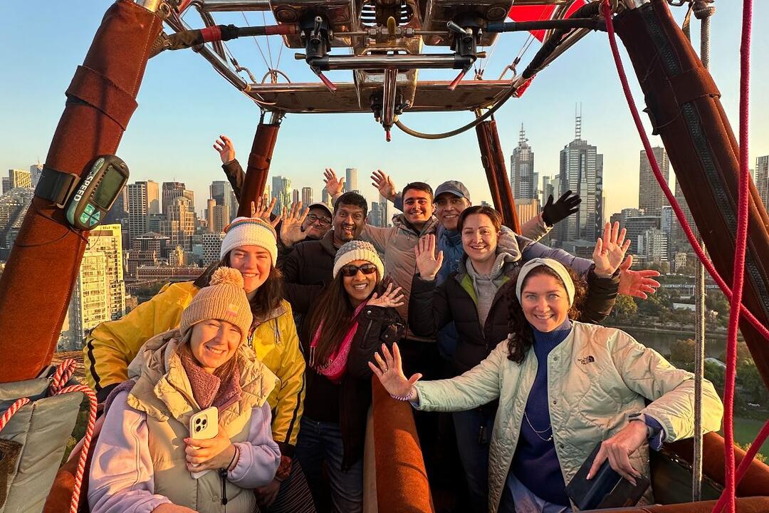 Hot Air Ballooning with Breakfast, Melbourne Melbourne VIC