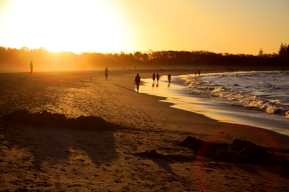 Byron Bay Main Beach Sunset