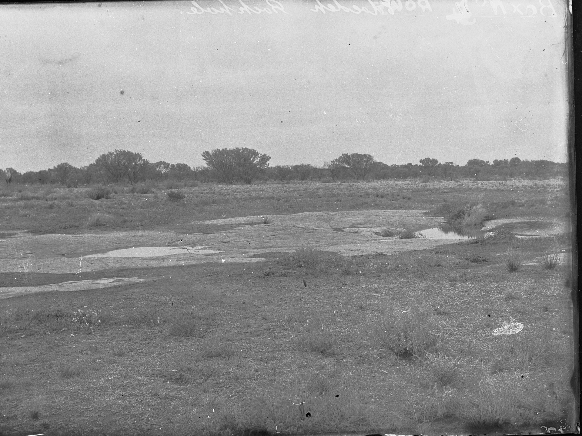 Elvedeh Rock hole Nullarbor Plain