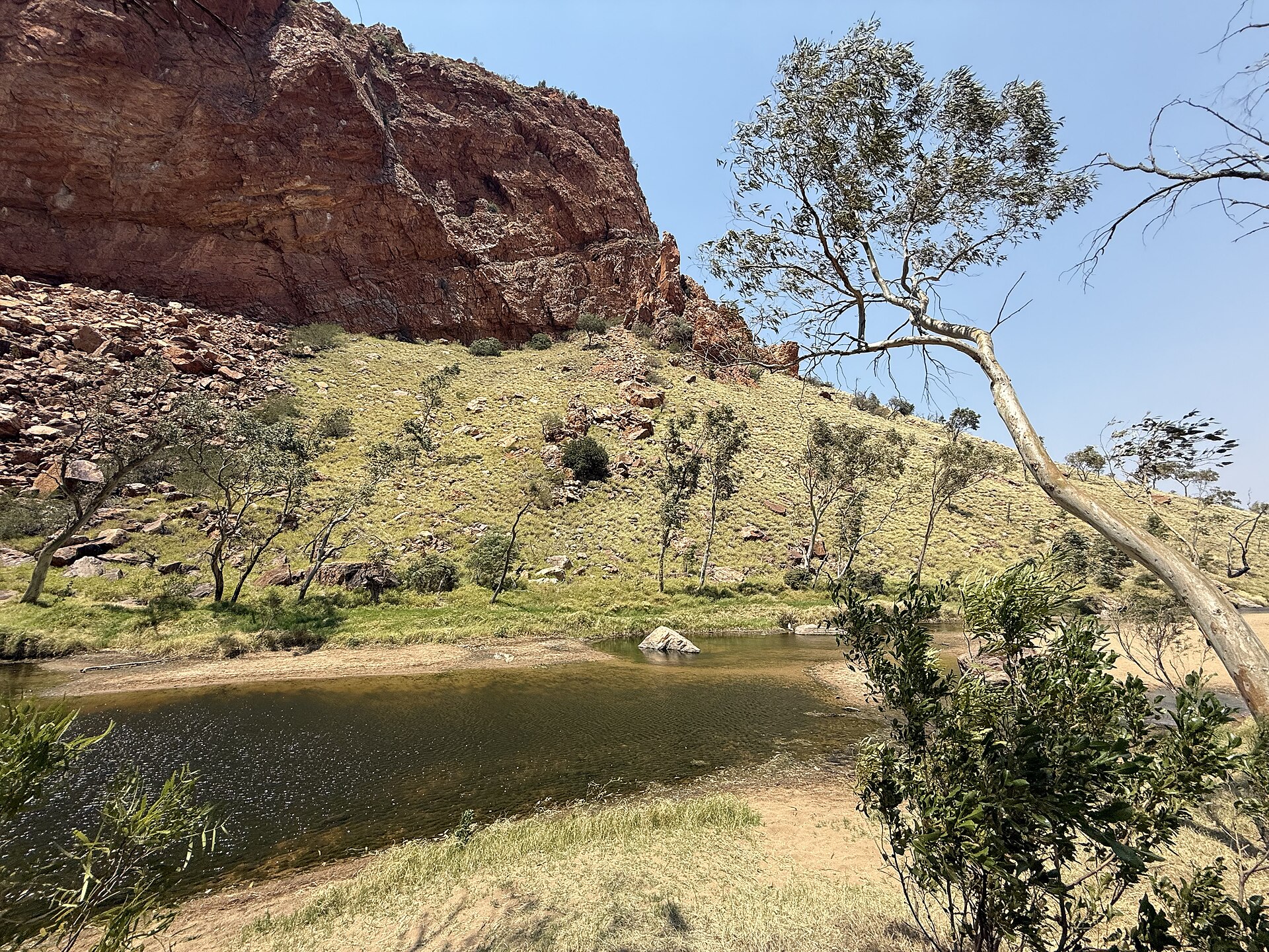 Simpsons Gap in the West MacDonnell National Park