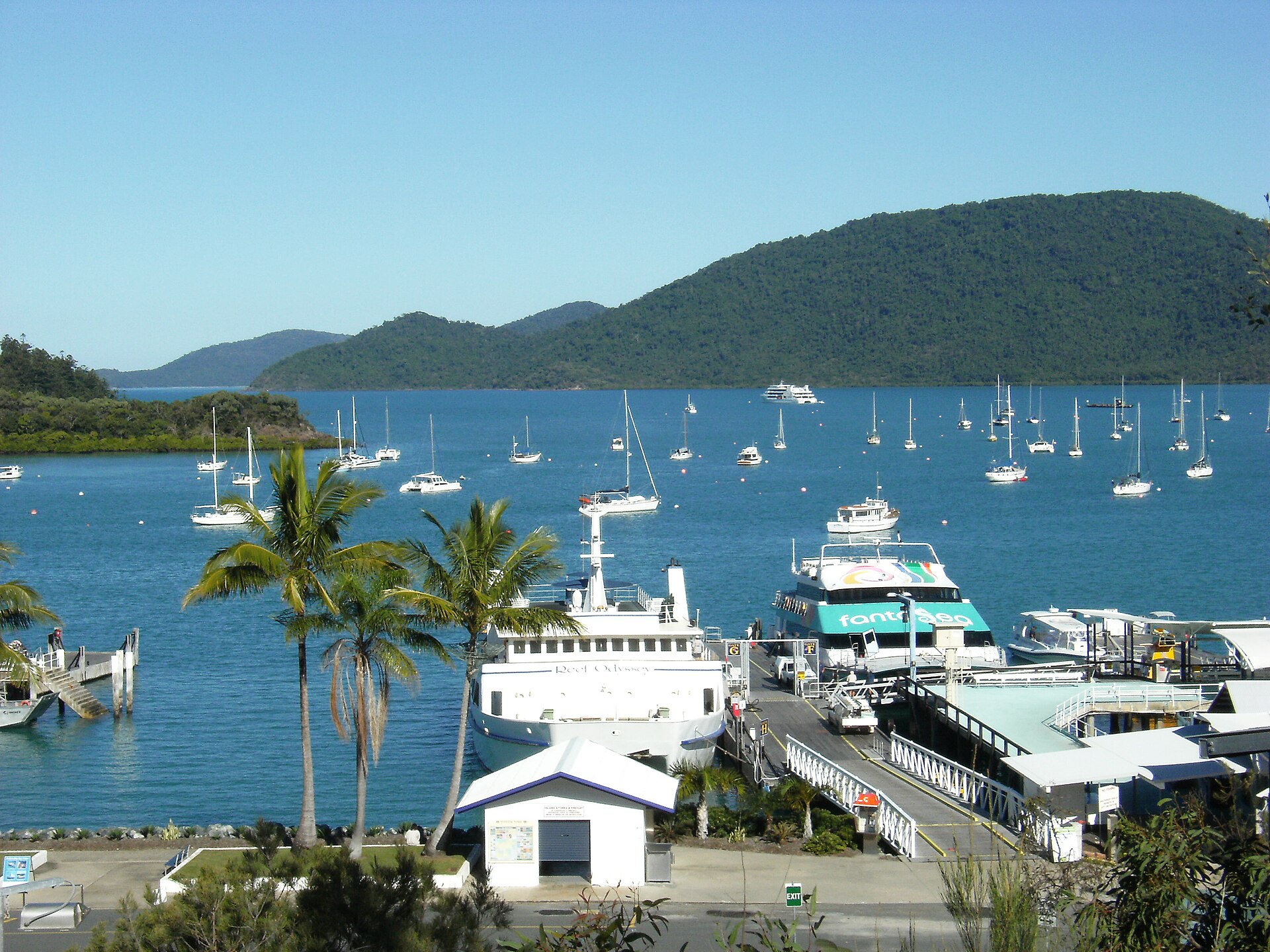 Shute Harbour in the Whitsunday Islands, Queensland, Australia